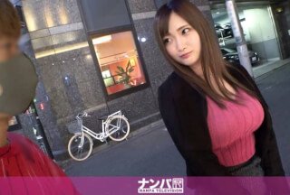 200GANA-2490 マジ軟派、初撮。 1655 恵比壽でナンパした巨乳女子とホテルで…揺れる乳に波打つ尻肉！類まれな敏感體質